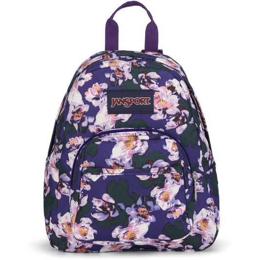 JanSport Half Pint Mini Backpack - Purple petals