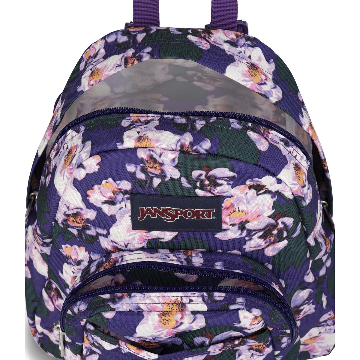 Mini sac à dos JanSport Half Pint - Pétales violets