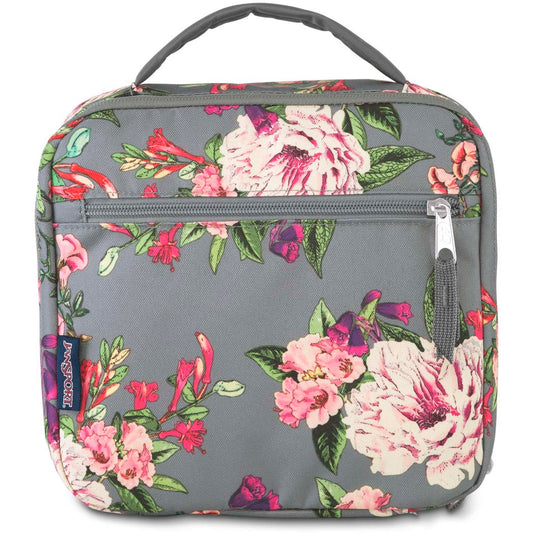 JanSport Lunch Break - Imprimé Bouquet Gris