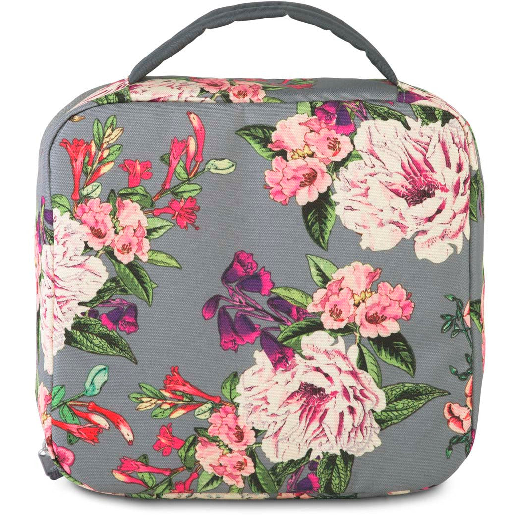 JanSport Lunch Break - Grey Bouquet Print