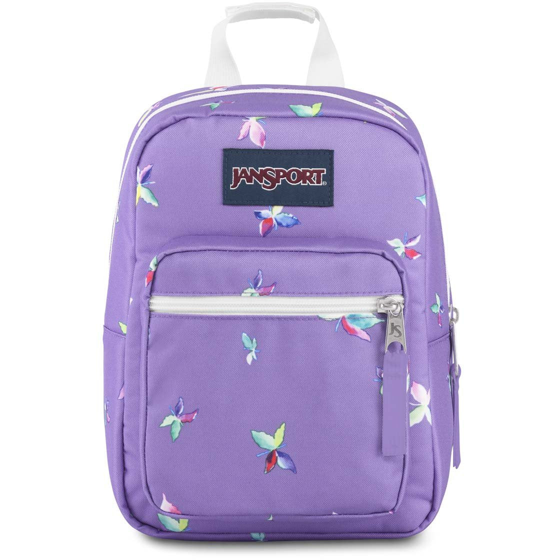 JanSport Big Break Lunch Bag - Purple Dawn Butterfly Kisses