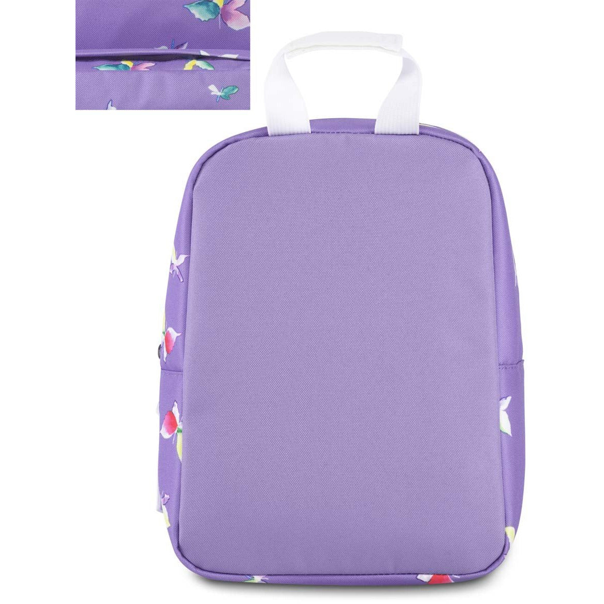 JanSport Big Break Boîte à lunch 61J Purple Dawn Butterfly Kisses