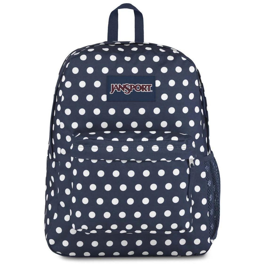 JanSport Hyperbreak Backpack 5U6 Dark Denim Polka Dot