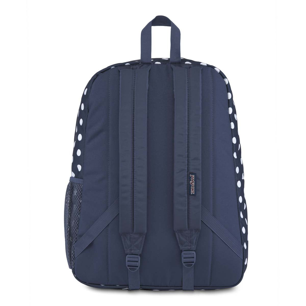 JanSport Hyperbreak Backpack 5U6 Dark Denim Polka Dot