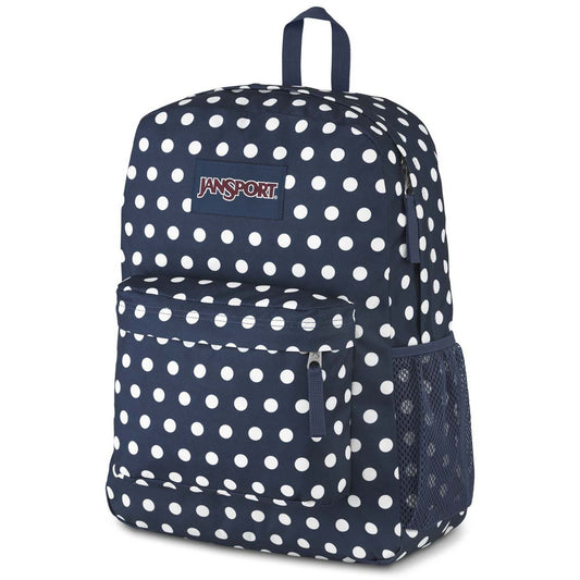  JanSport Hyperbreak Sac à dos5U6 Denim foncé à pois