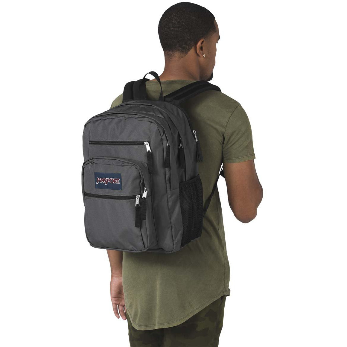 JanSport Big Student Backpack - Deep Grey – MouraCuir