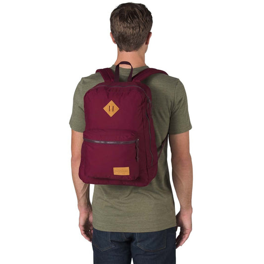 JANSPORT Super Lite Sac à dos  - Rouge roux avec figue séchée