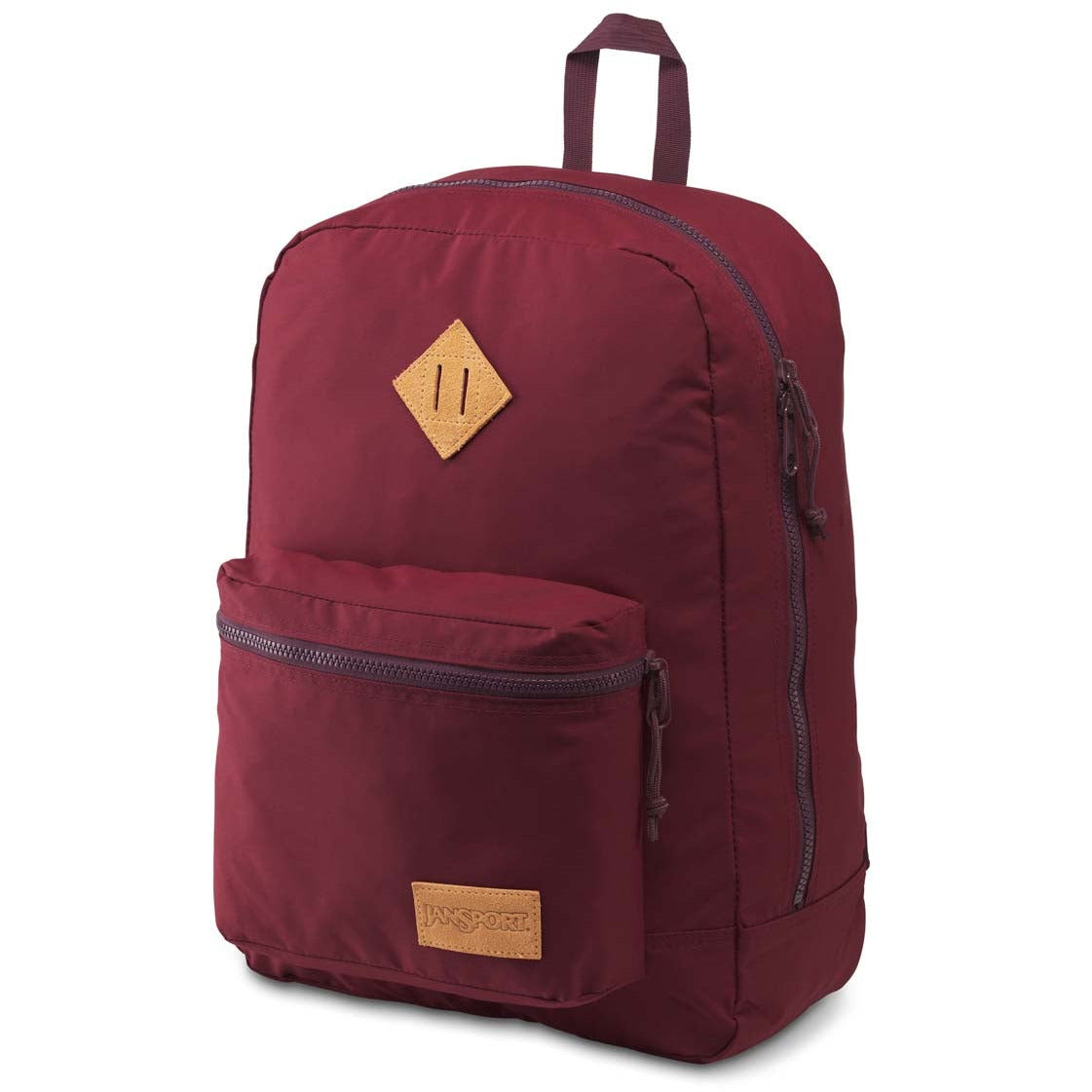 JANSPORT Super Lite Backpack -Russet Red W/Dried Fig