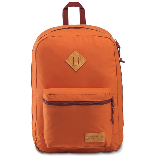 JANSPORT Super Lite Backpack -Umber W/Red Rust