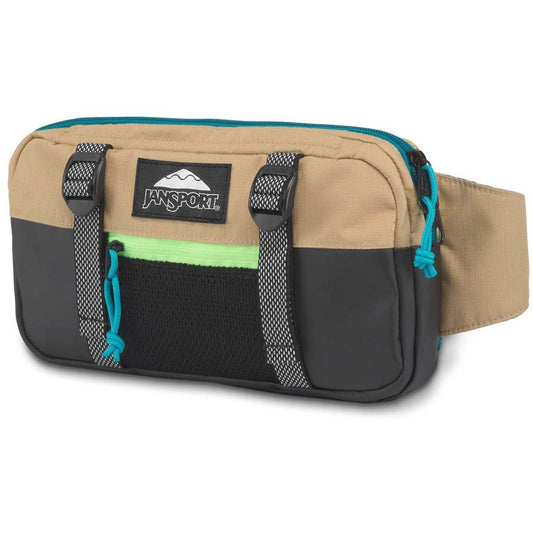 JanSport Way Out Waistpack 6R7 Field Tan Ripstop