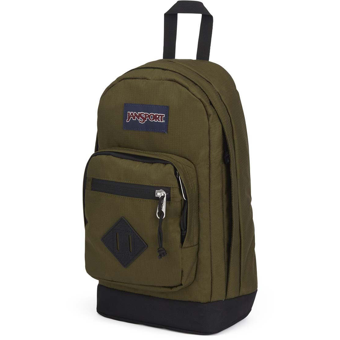 JanSport Metro Sling Bag - Vert armée Mini Ripstop