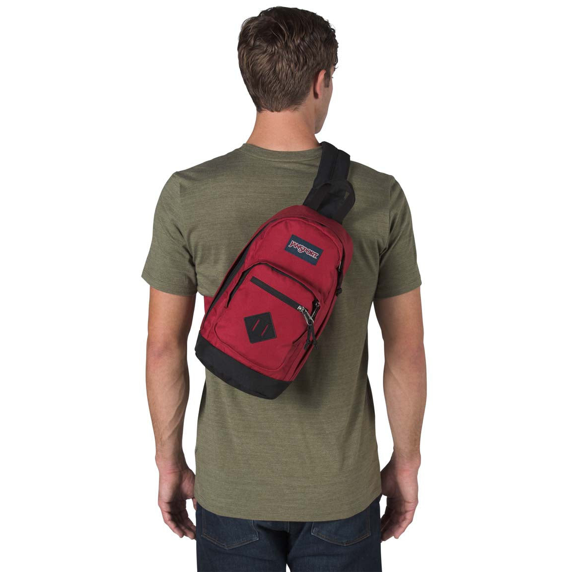 JanSport Metro Sac en bandoulière- Rouge Viking