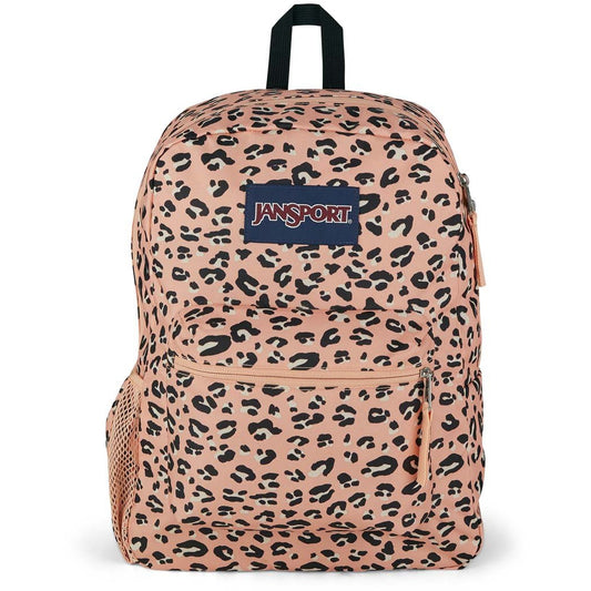 JanSport Cross Town Backpack – Pink Party Cat