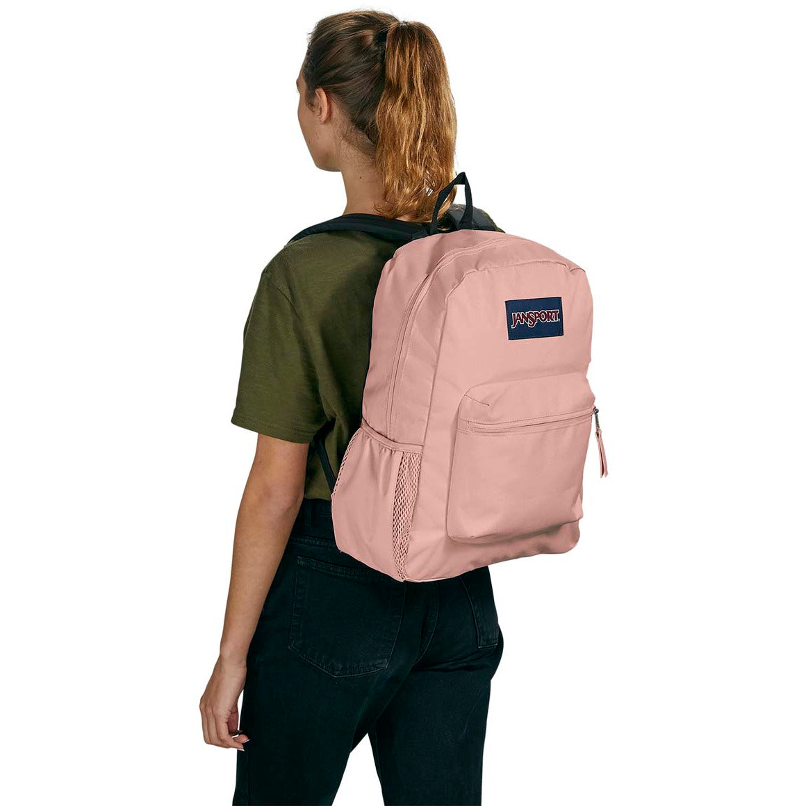 JanSport Cross Town Backpack - Misty Rose