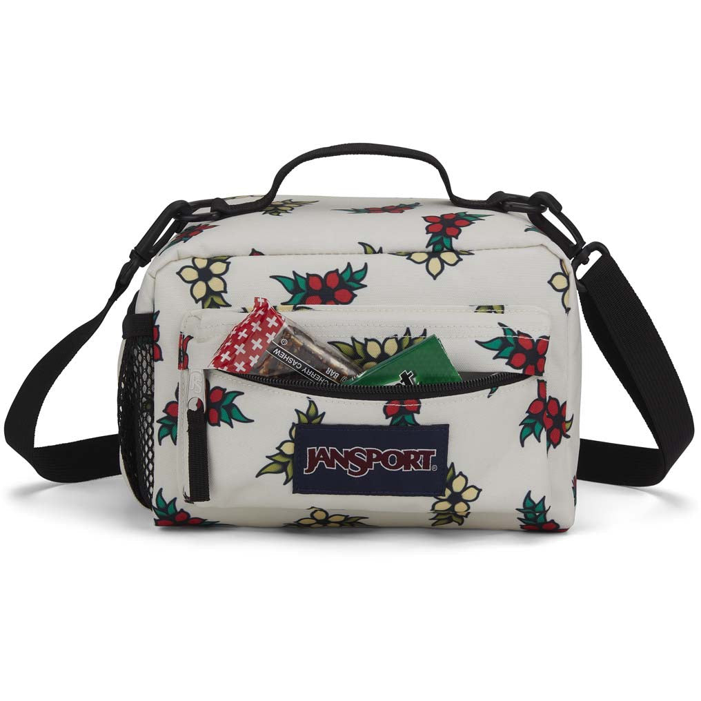 JanSport Le sac à lunch Carryout - Fleur de tatouage