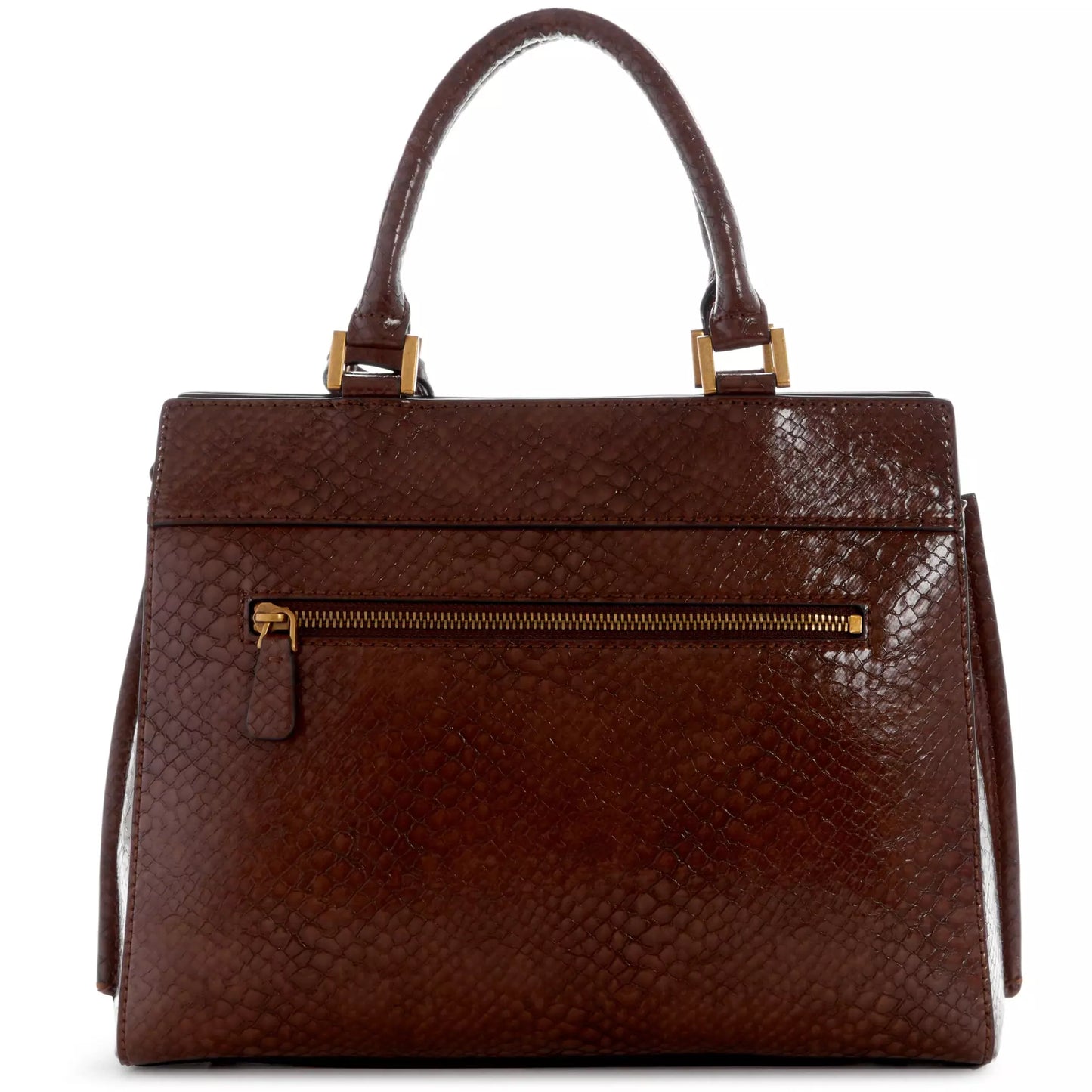 Buy GUESS Katey Croc Mini Zipper Closure PU Women's Satchel Handbag