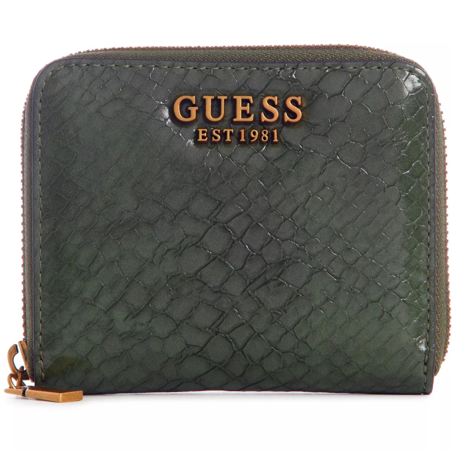 GUESS Katey Exotic Small Zip Around