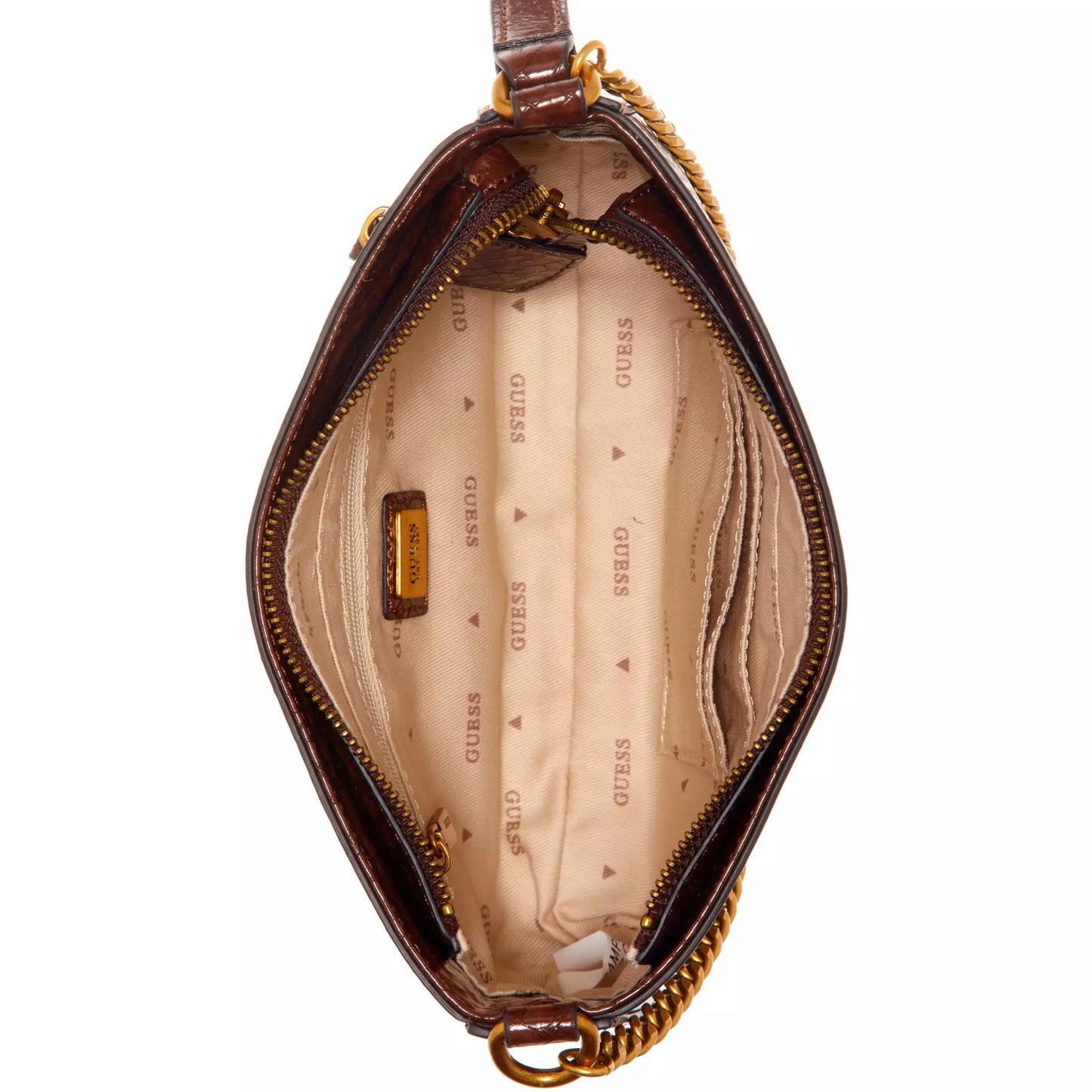 Mini sac à bandoulière zippé GUESS Exotic