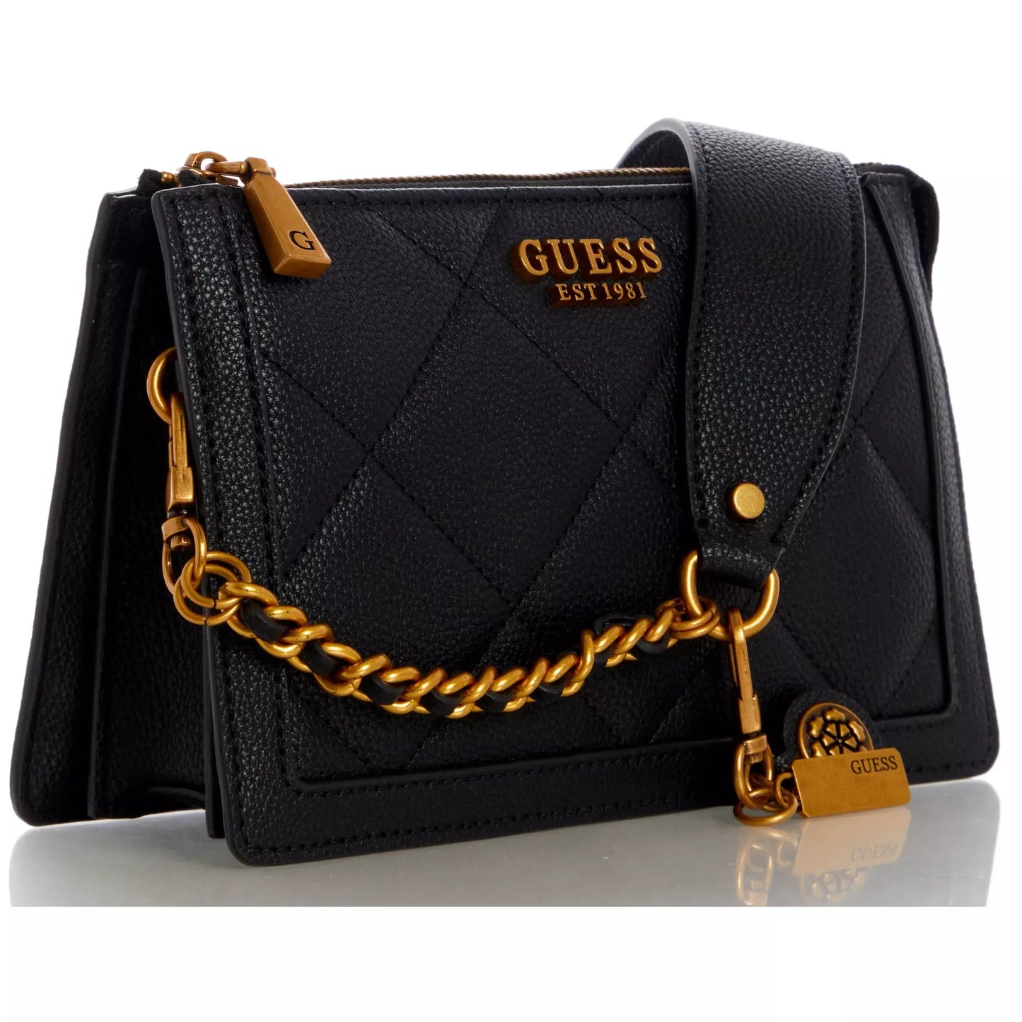 GUESS Abey Multi Compartment Shoulder Bag