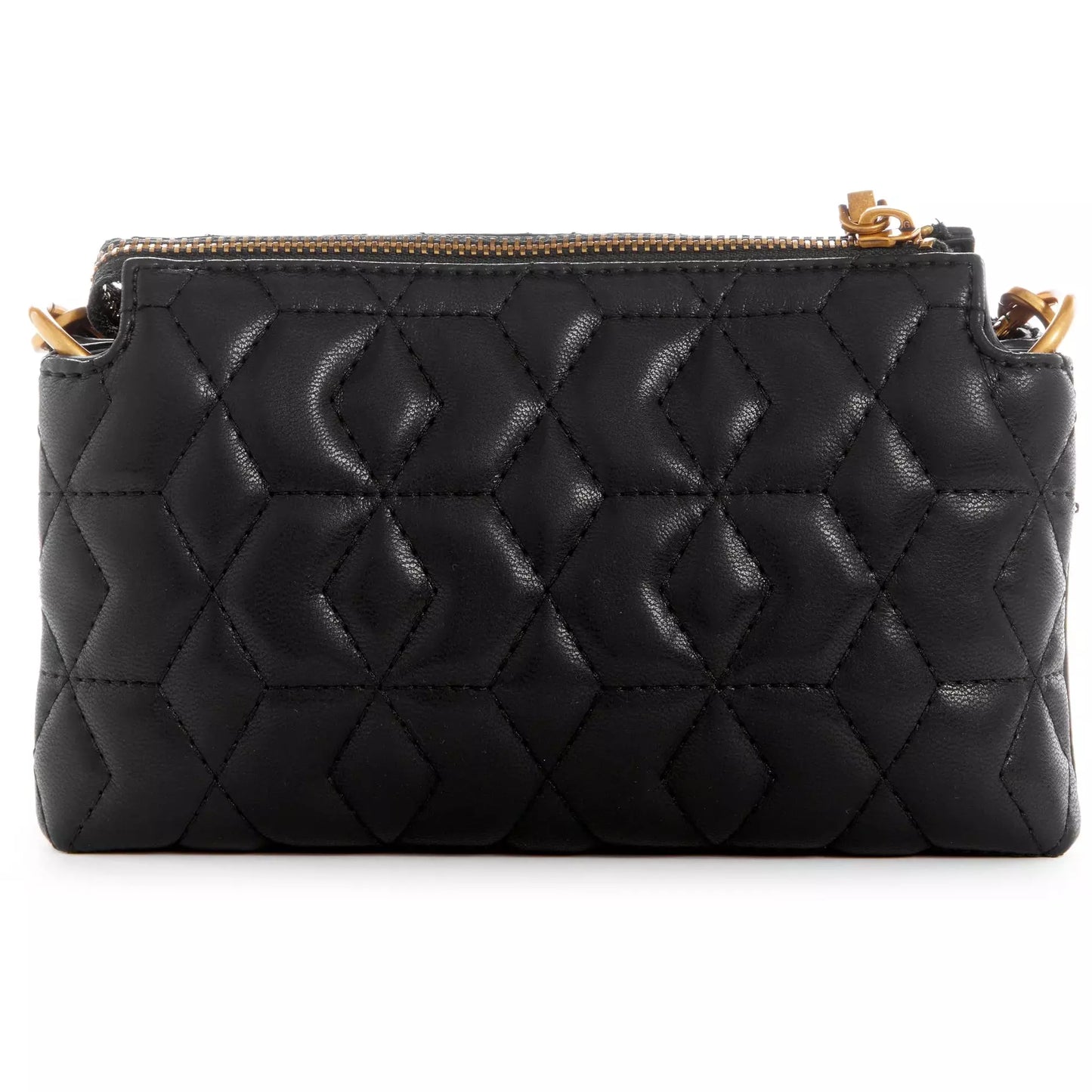 GUESS Elenia Mini Crossbody Top Zip - Noir