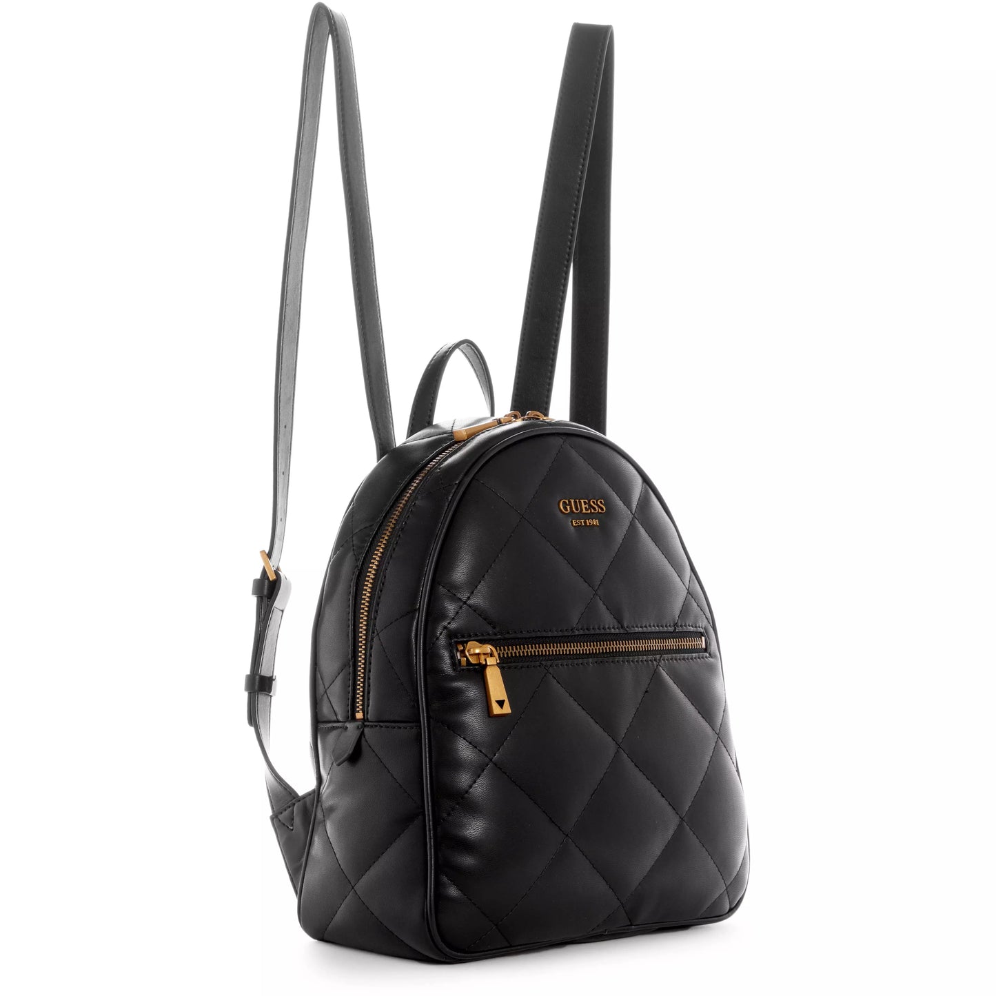 GUESS Vikky Quilt Backpack - Black