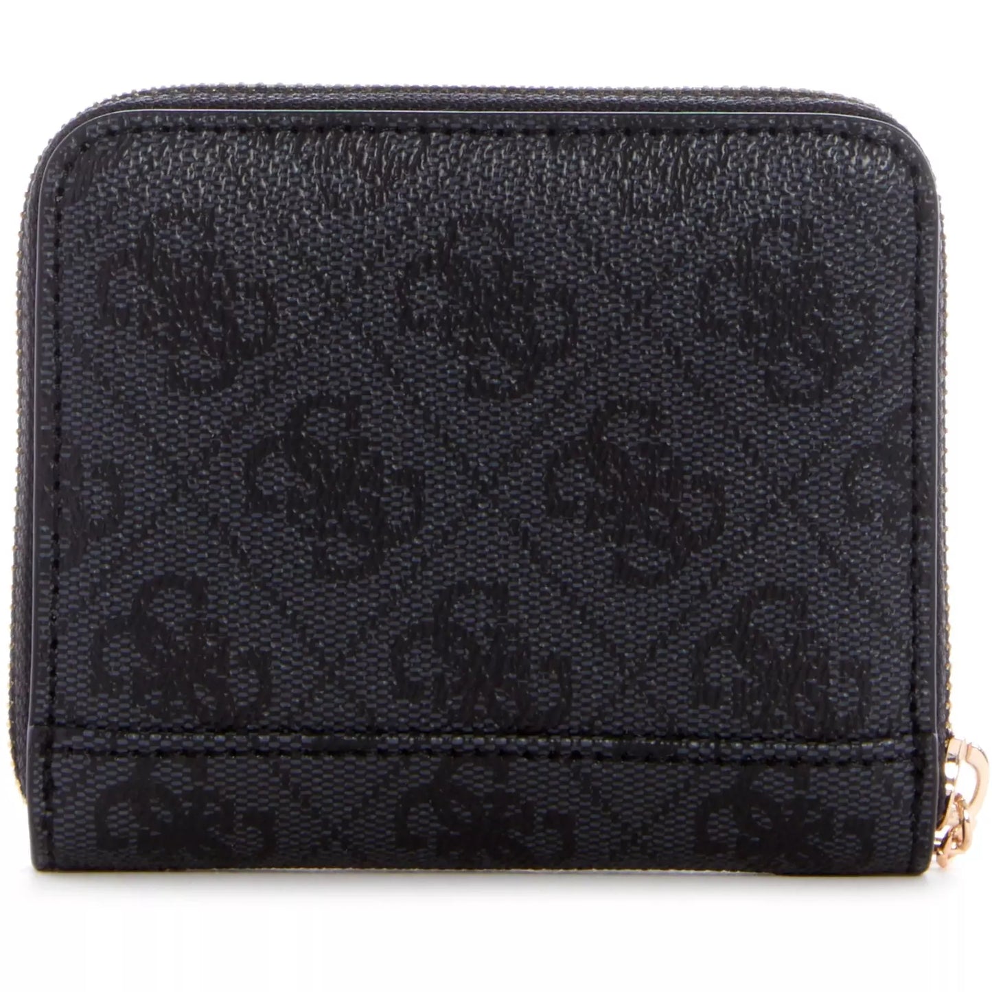 GUESS Laurel SLG Small Zip Around - Coal Logo