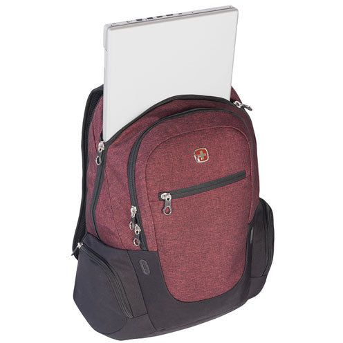 SwissGear Laptop Backpack - Burgundy