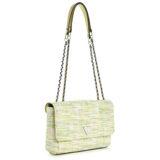 GUESS Cessily Convertible Tweed Crossbody