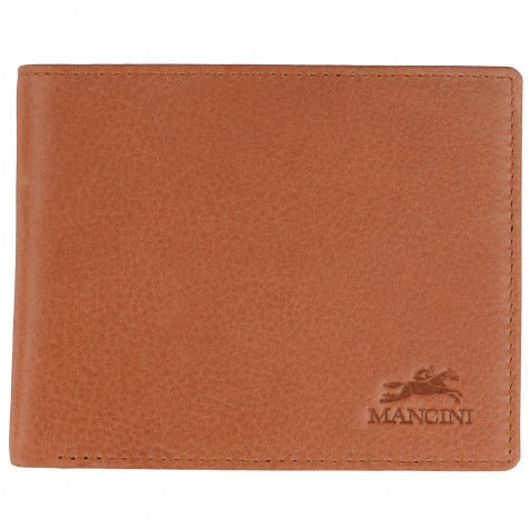 MANCINI Bellagio Billfold Coin Pocket Wallet