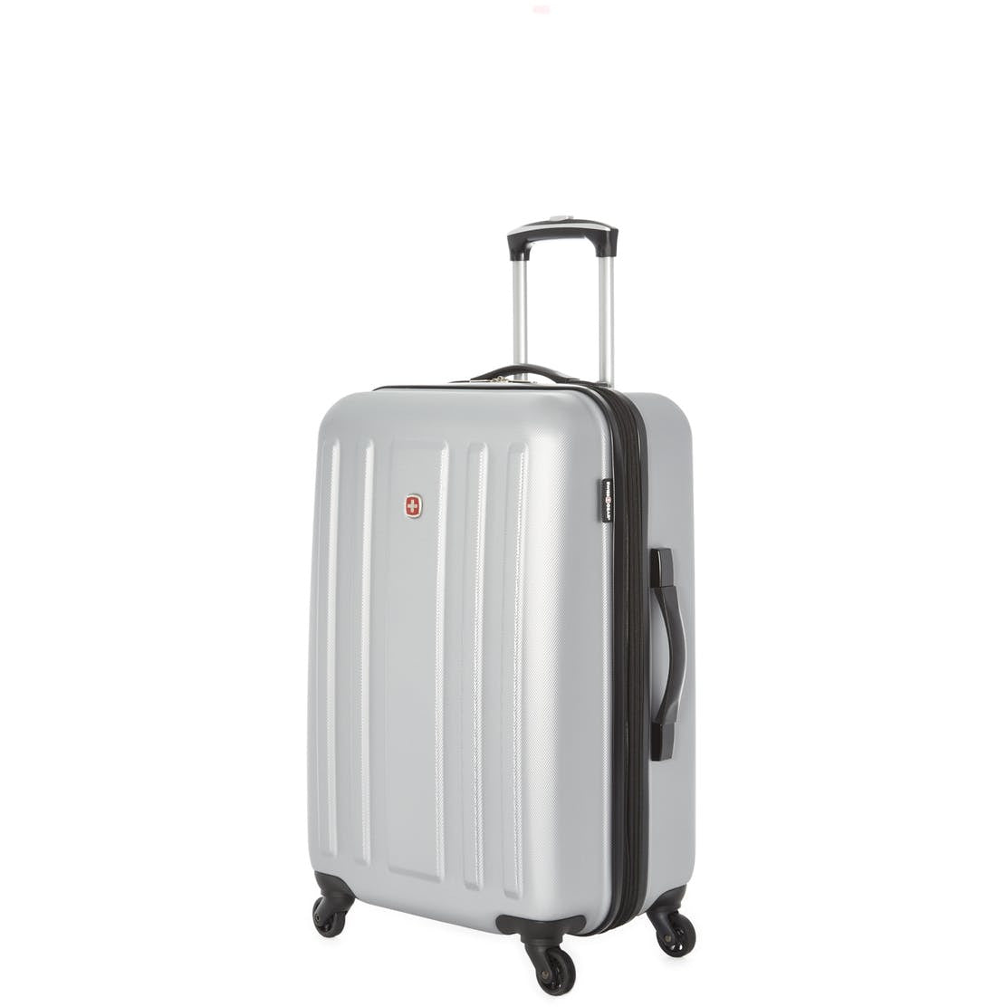 swissgear la sarinne medium silver luggage