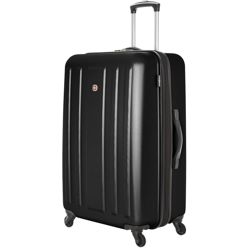 swissgear la sarrine large black luggage