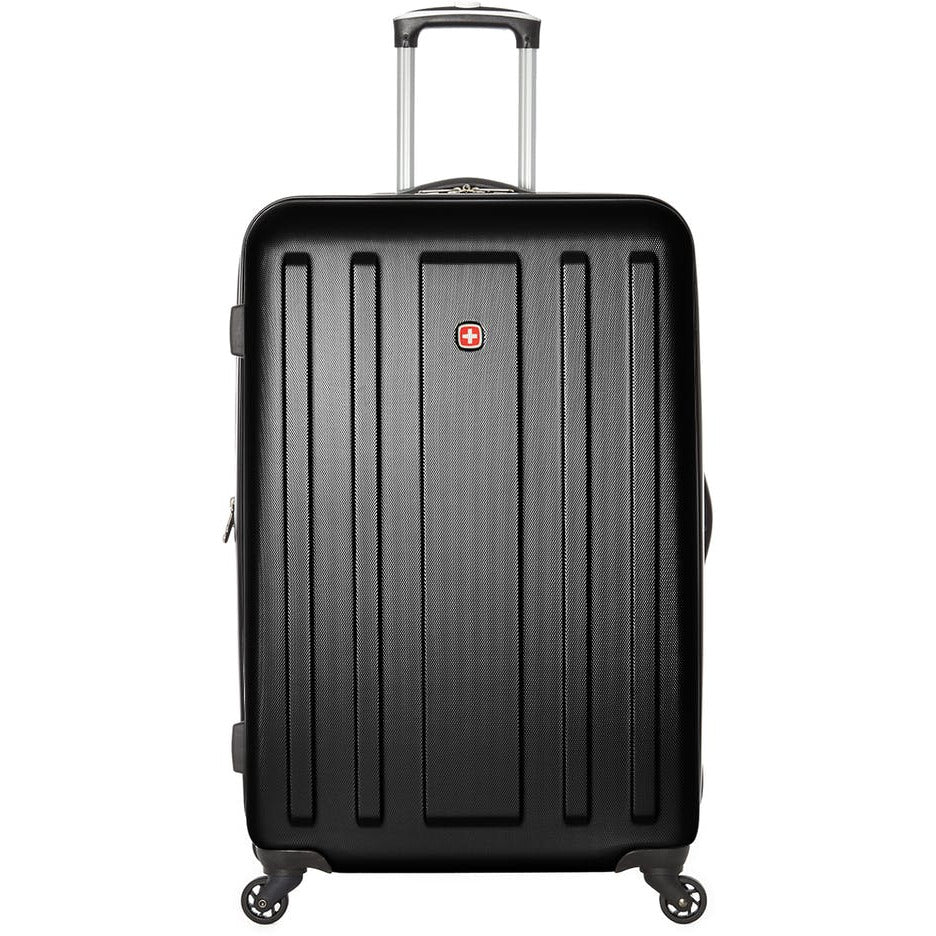 swissgear la sarrine large black luggage