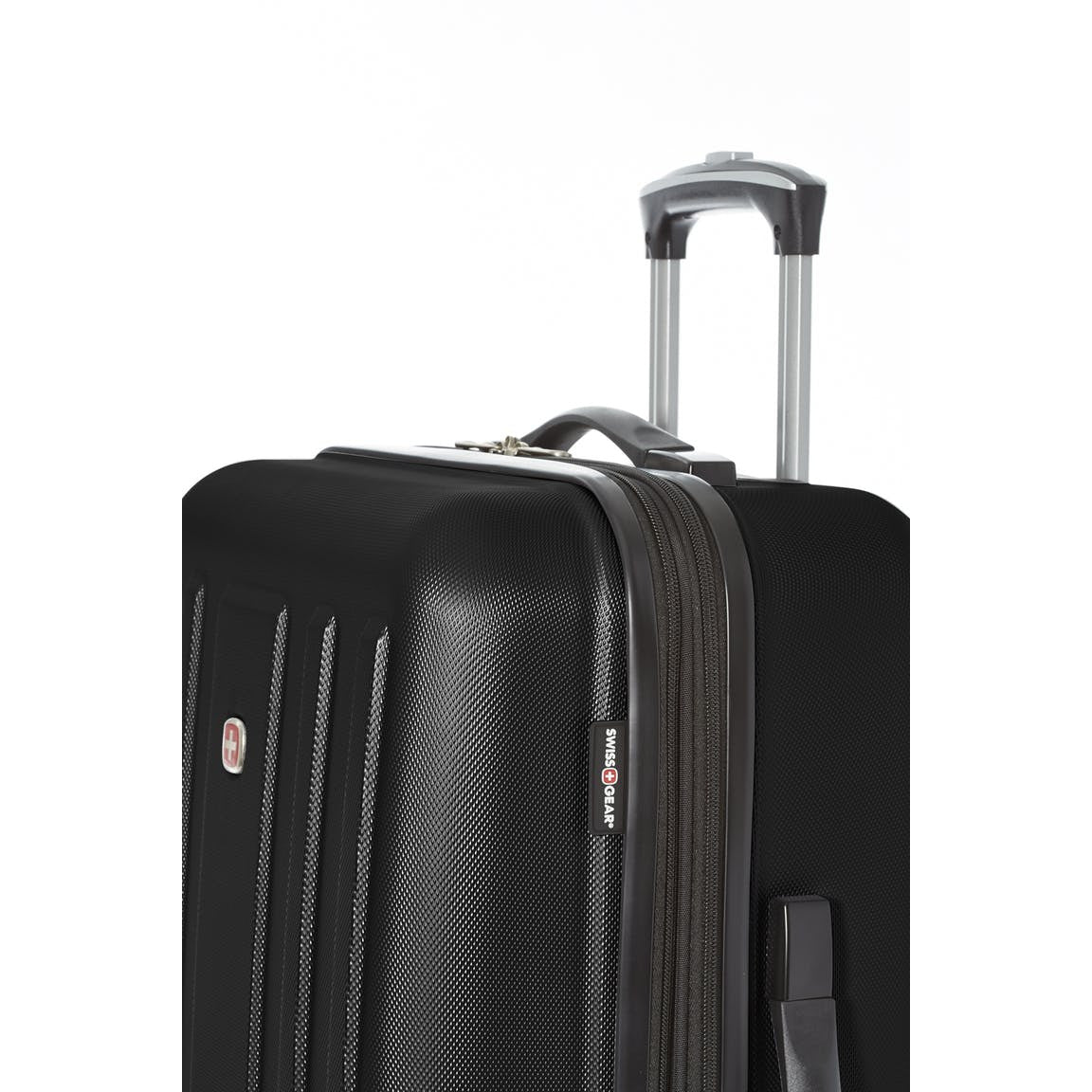 swissgear la sarrine large black luggage