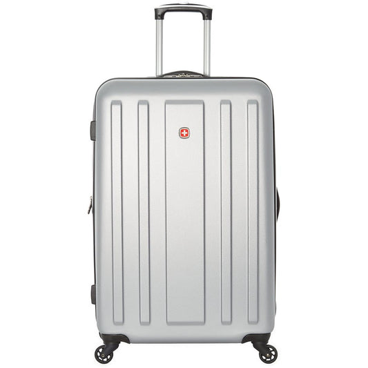 swissgear la sarrine large silver luggage